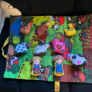 Melissa and Doug K's Kids  Take Along Farm Play Mat